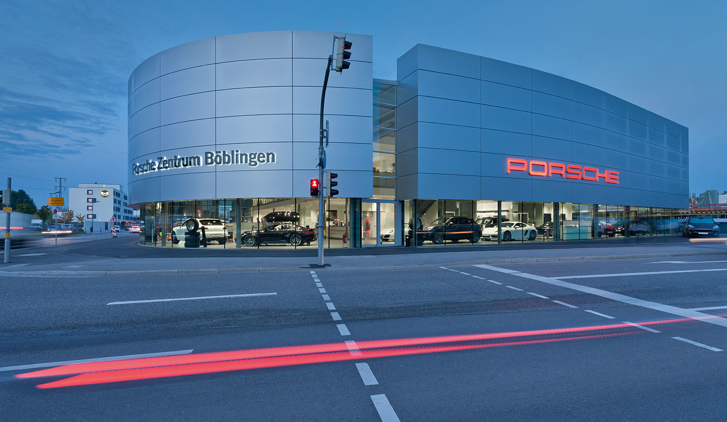 Arbonia Referenzen Deckenprodukte Porsche Zentrum Titel